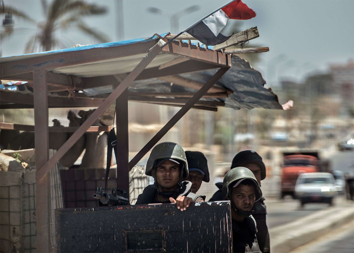Egypt has been battling insurgency in North Sinai