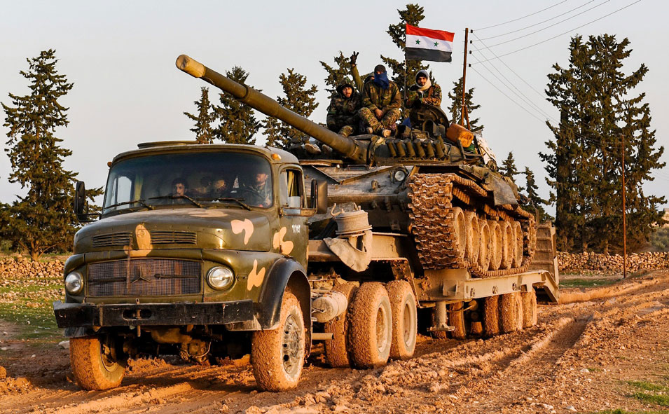 دمشق ترسل تعزيزات إلى محيط منبج