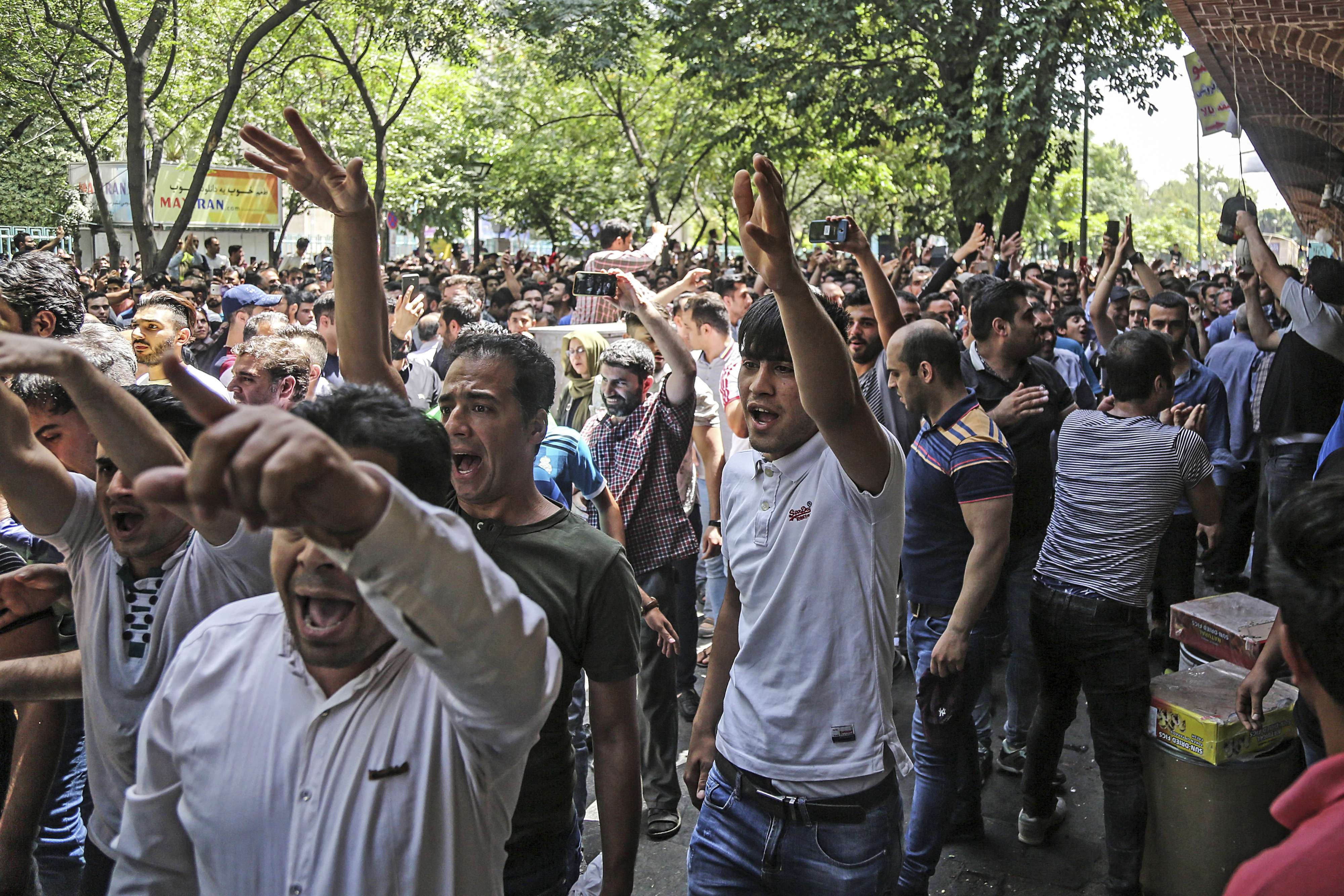 احتجاجات ايران
