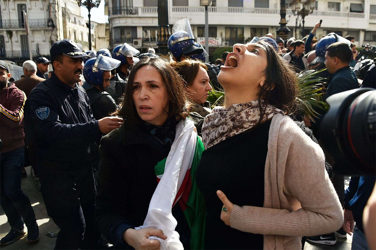 Algeria has been hit by a wave of protests over fifth term for Bouteflika'