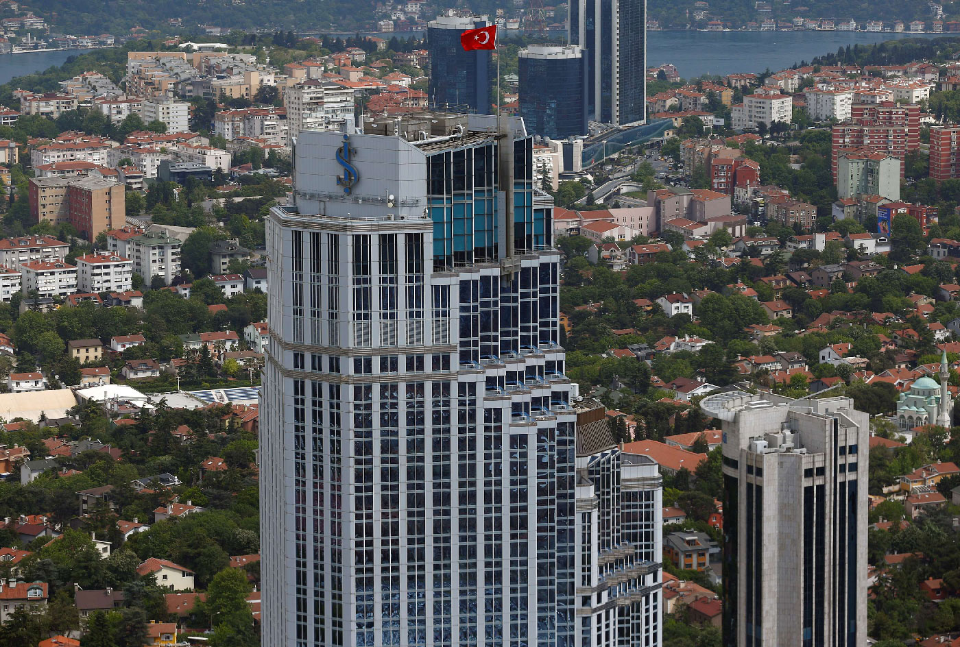 Headquarters of Isbank is pictured in Istanbul, Turkey May 3, 2016.