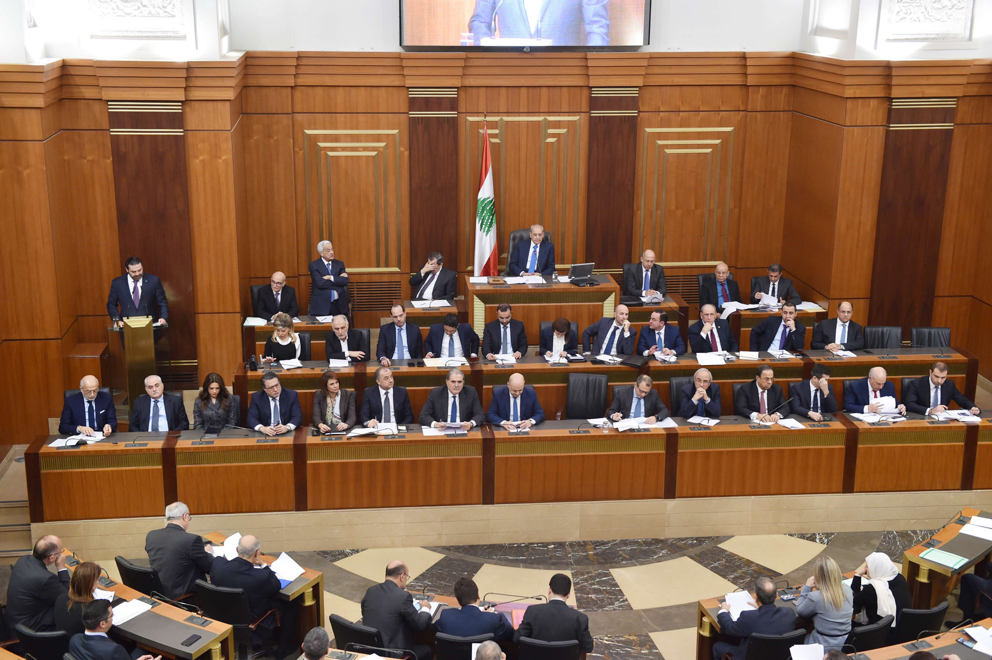 ثقة بما يزيد على 90 بالمئة من النواب