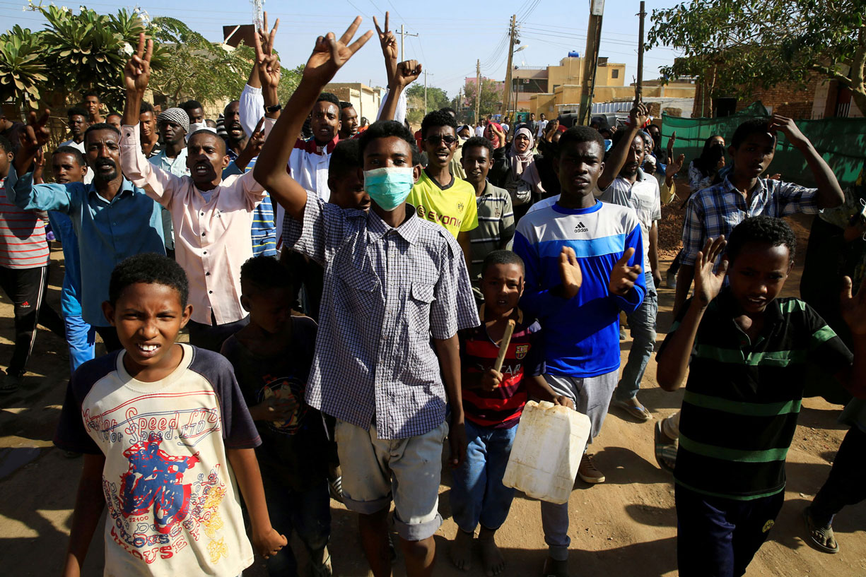 الاحتجاجات لم تهدأ في السودان منذ ديسمبر 2018