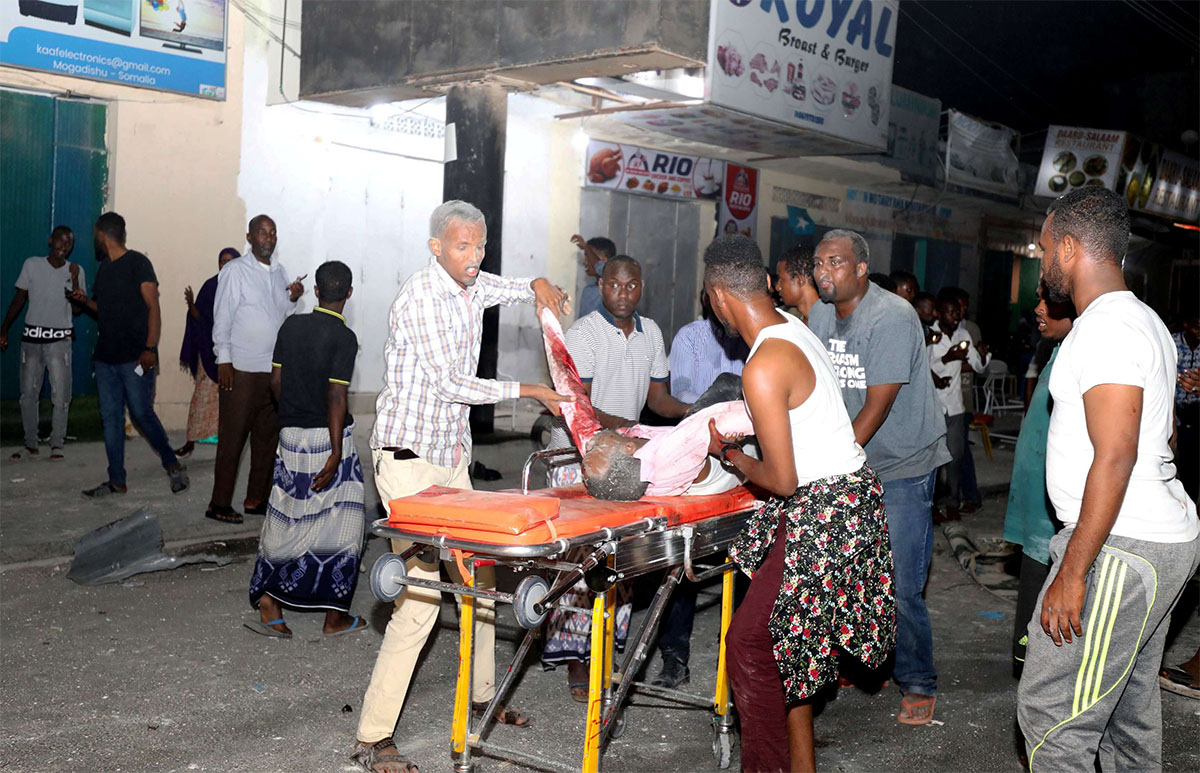 Mogadishu is regularly targeted by the Shabaab fighters