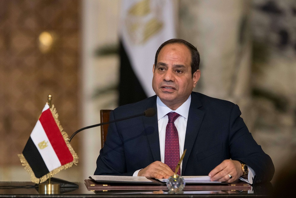 الرئيس المصري عبدالفتاح السيسي