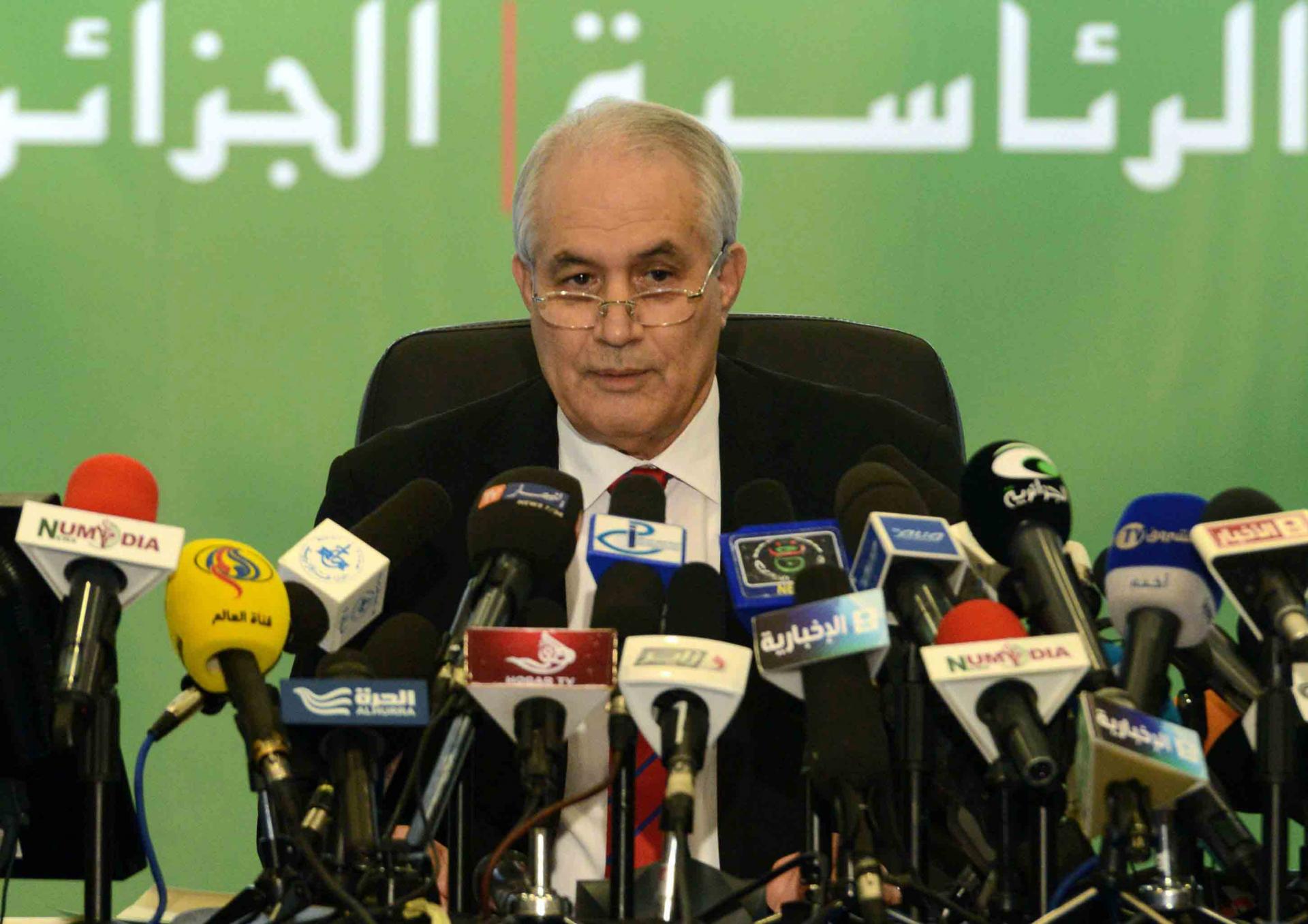 رئيس المجلس الدستوري الطيب بلعيز