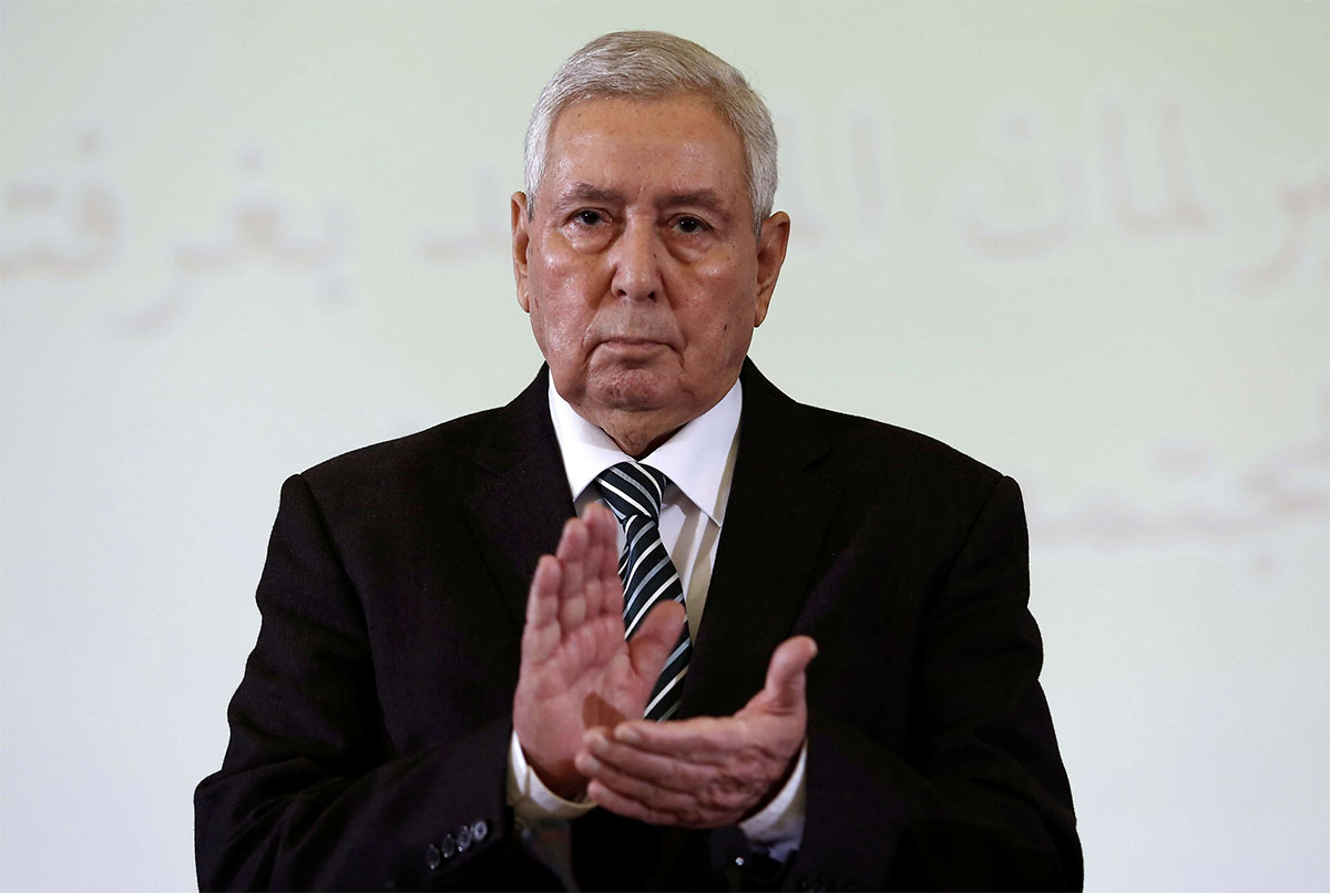 Abdelkader Bensalah as Algeria's interim president 