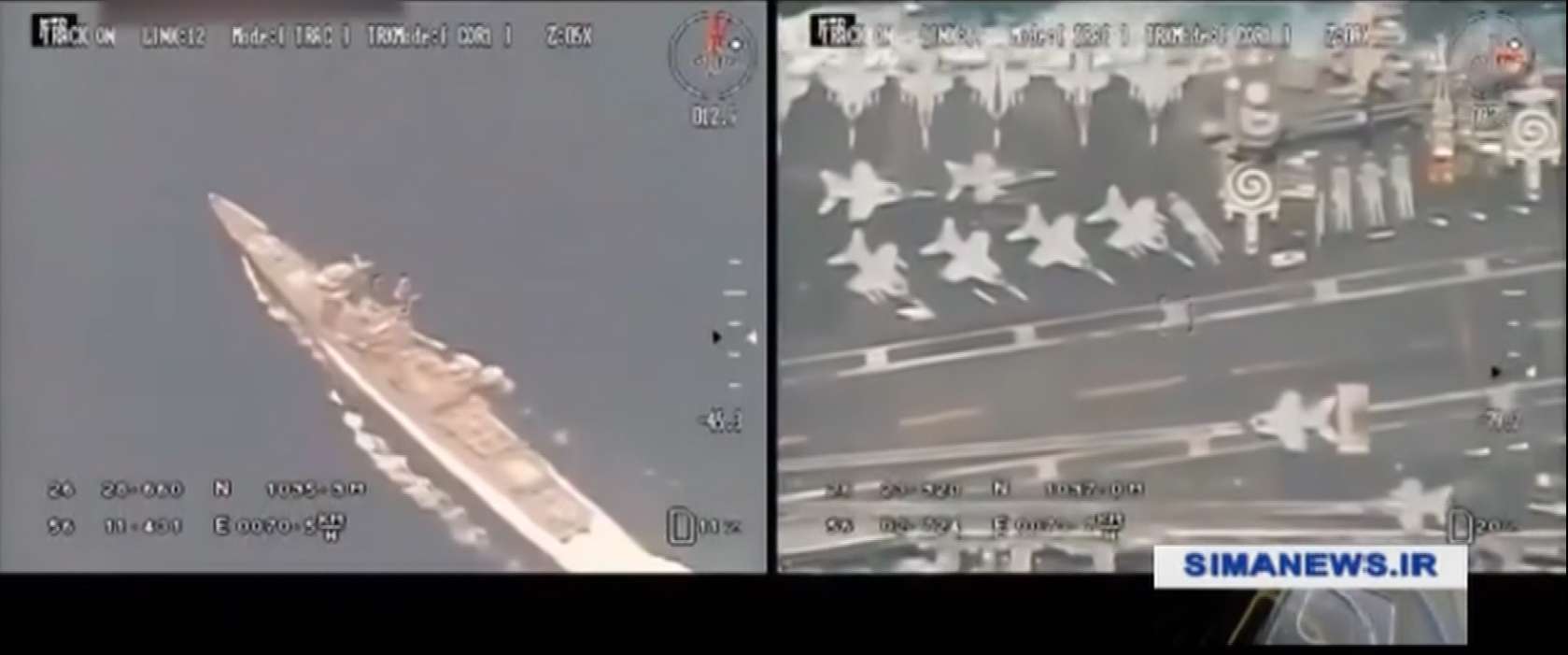 The video, which could not be independently verified, showed a light blue drone of the Iranian Revolutionary Guards taking off from a desert base 