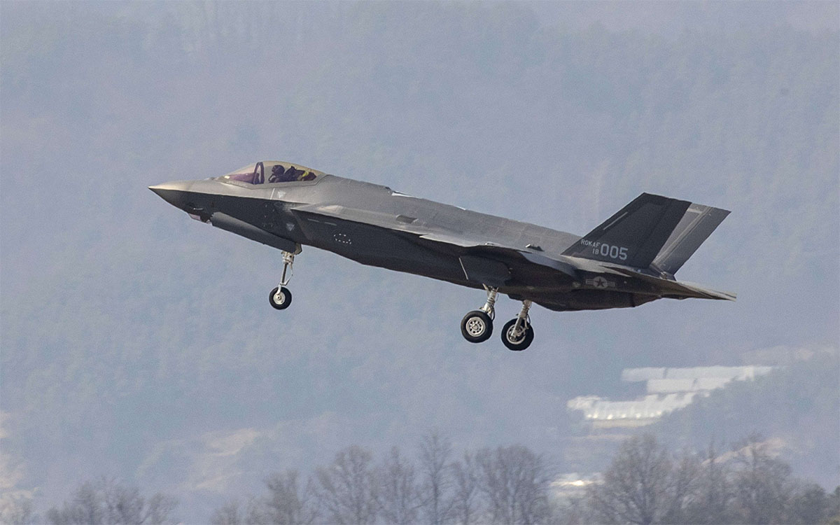 Deliveries and activities associated with the stand-up of Turkey's F-35 operational capability suspended