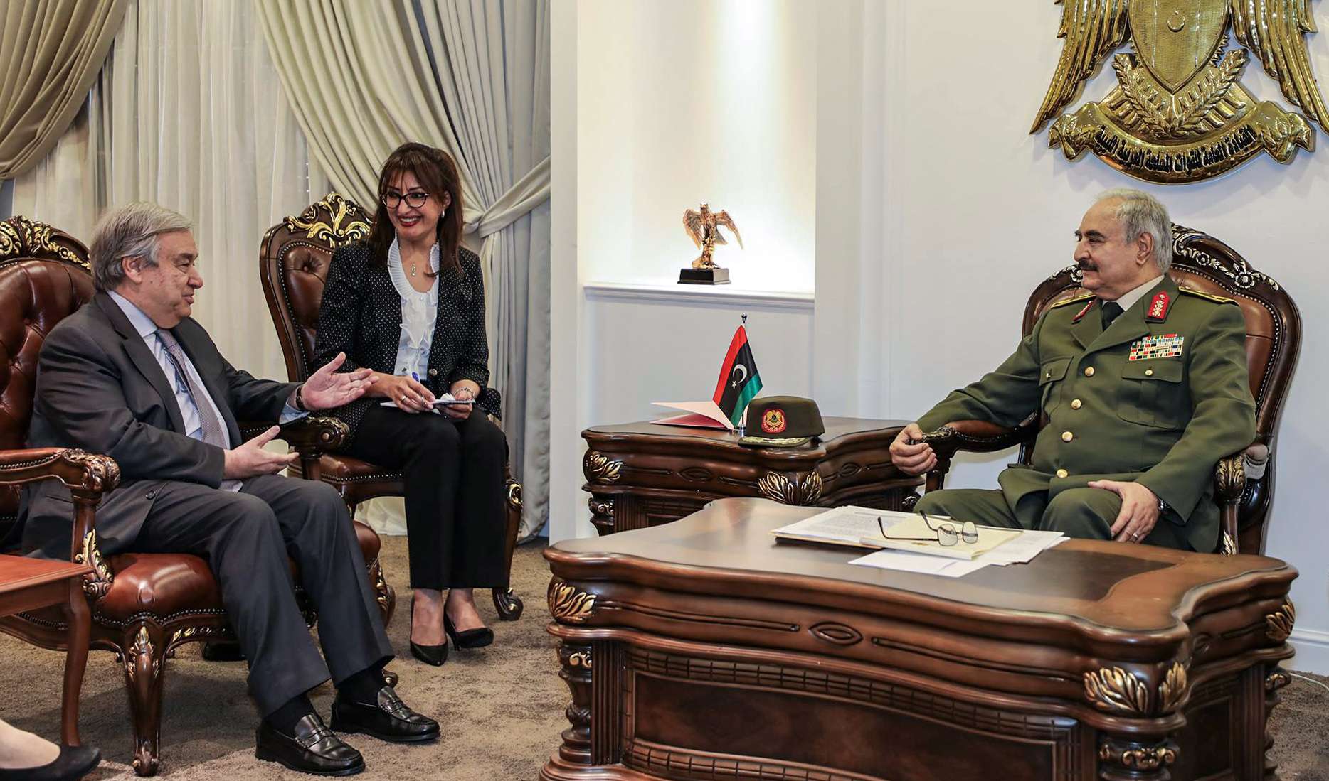 غوتيريش يغادر ليبيا و'قلبه حزين'