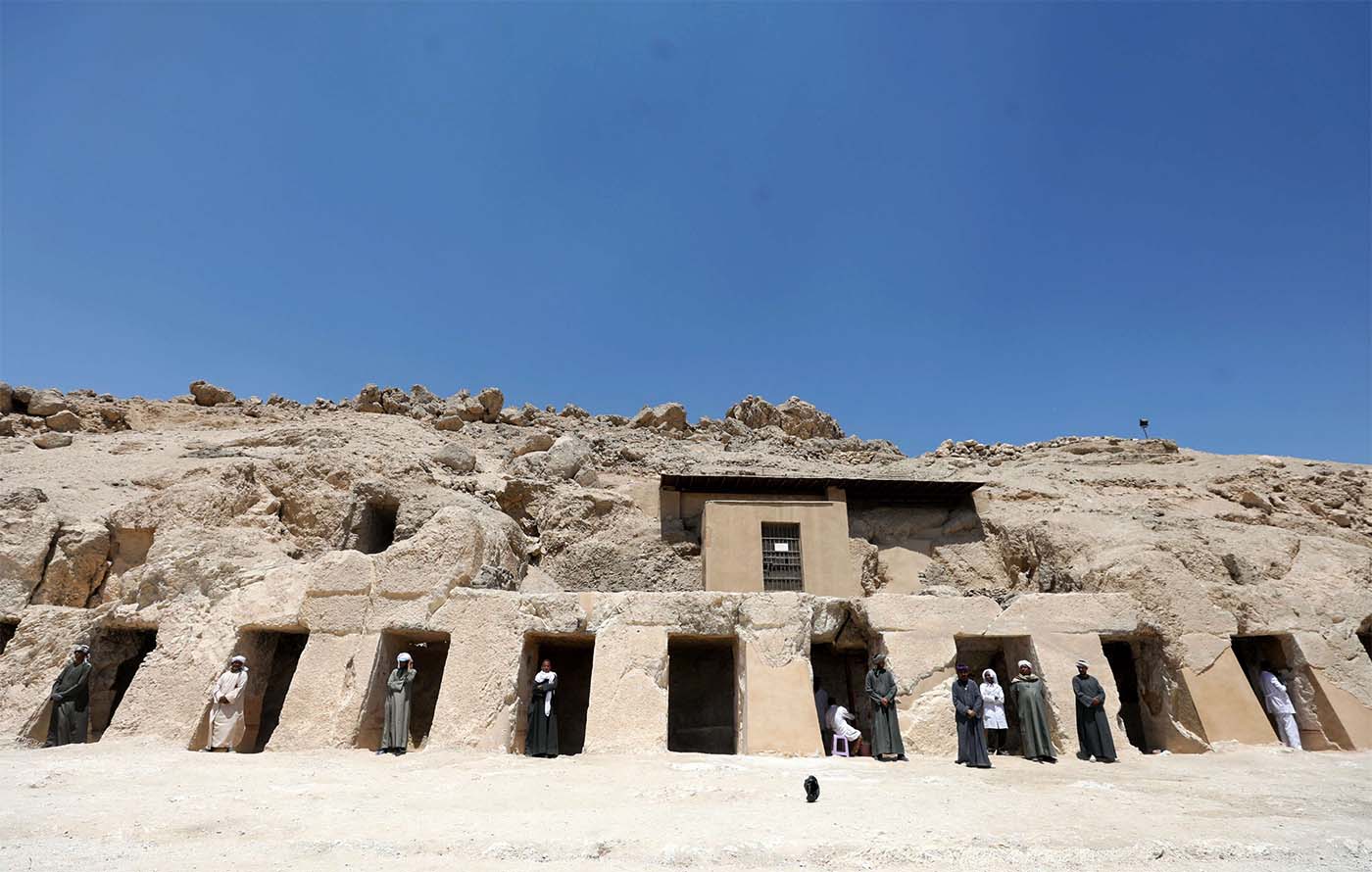 The tomb is the latest in a series unveiled by Egypt's ministry of antiquities