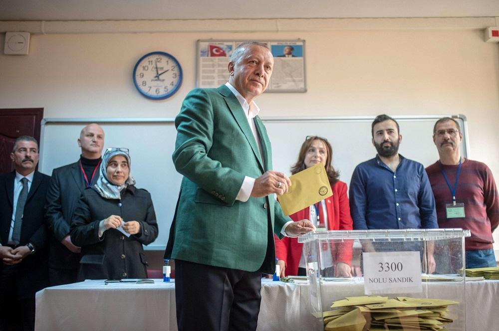 الرئيس التركي رجب طيب اردوغان