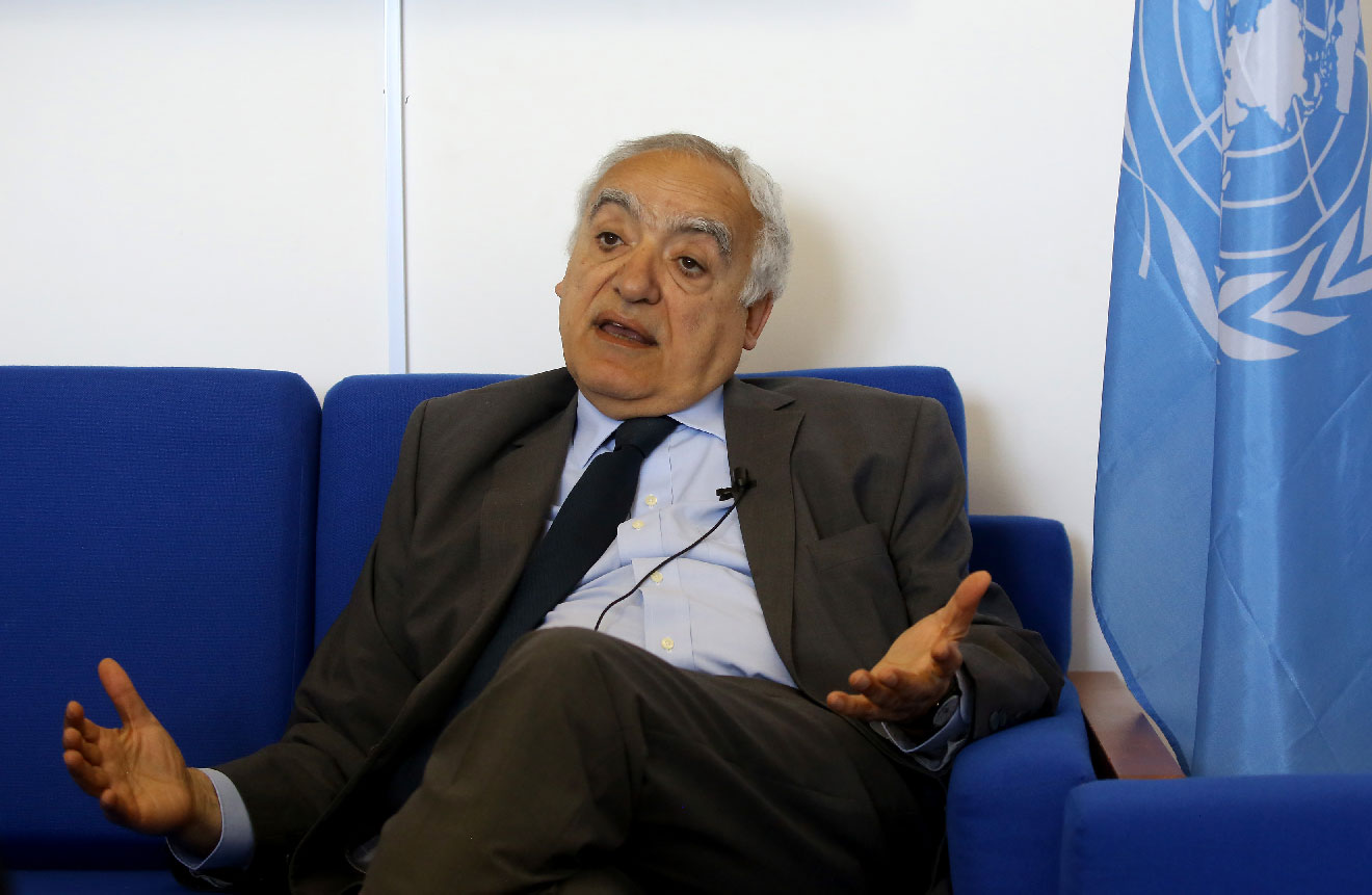 Ghassan Salame, UN special envoy for Libya and head of the UN Support Mission in Libya