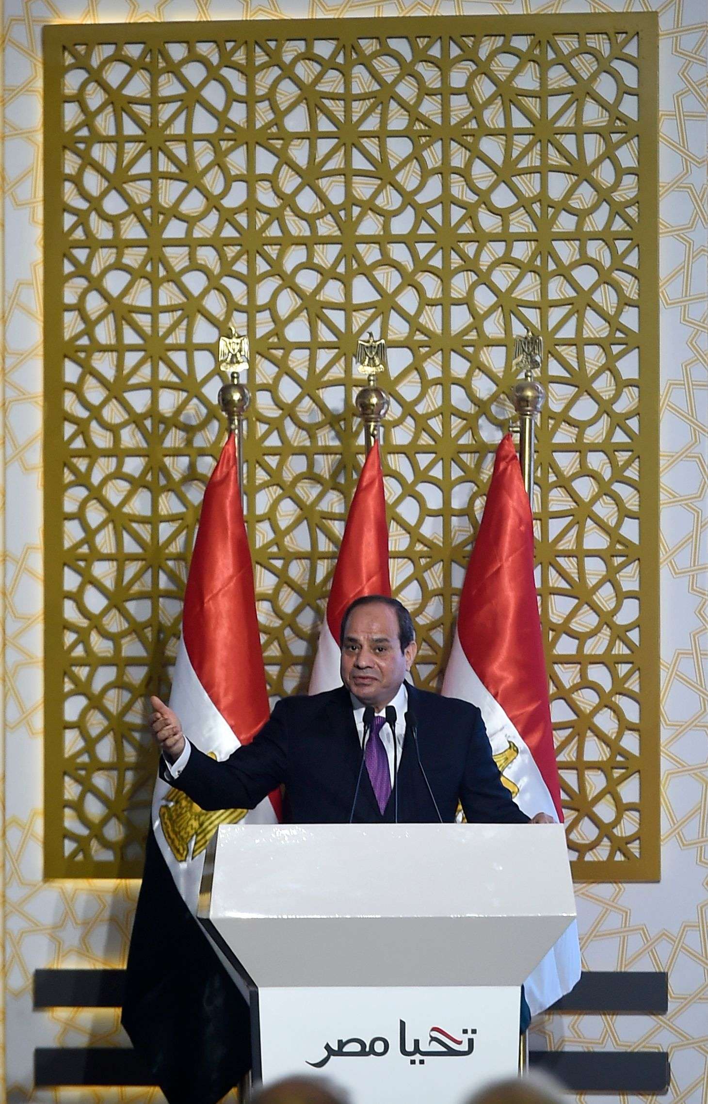 الرئيس المصري عبد الفتاح السيسي