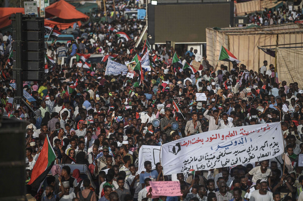 احتجاجات السودان