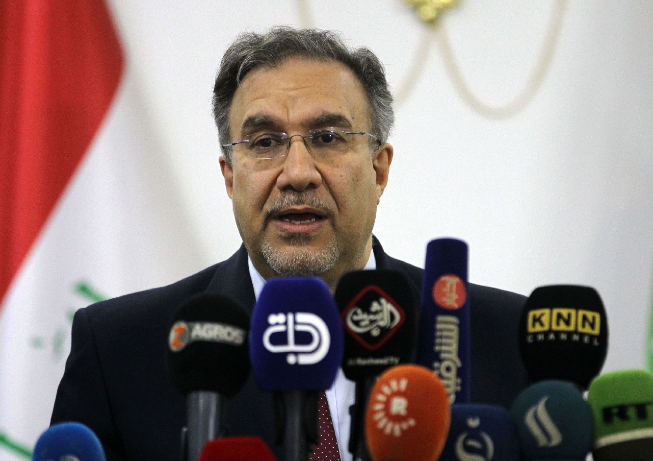 Iraq's Electricity Minister Luay al-Khateeb