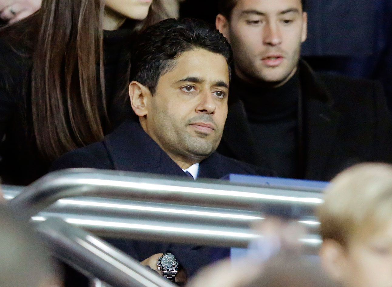 Paris Saint Germain's President Nasser Al-Khelaifi