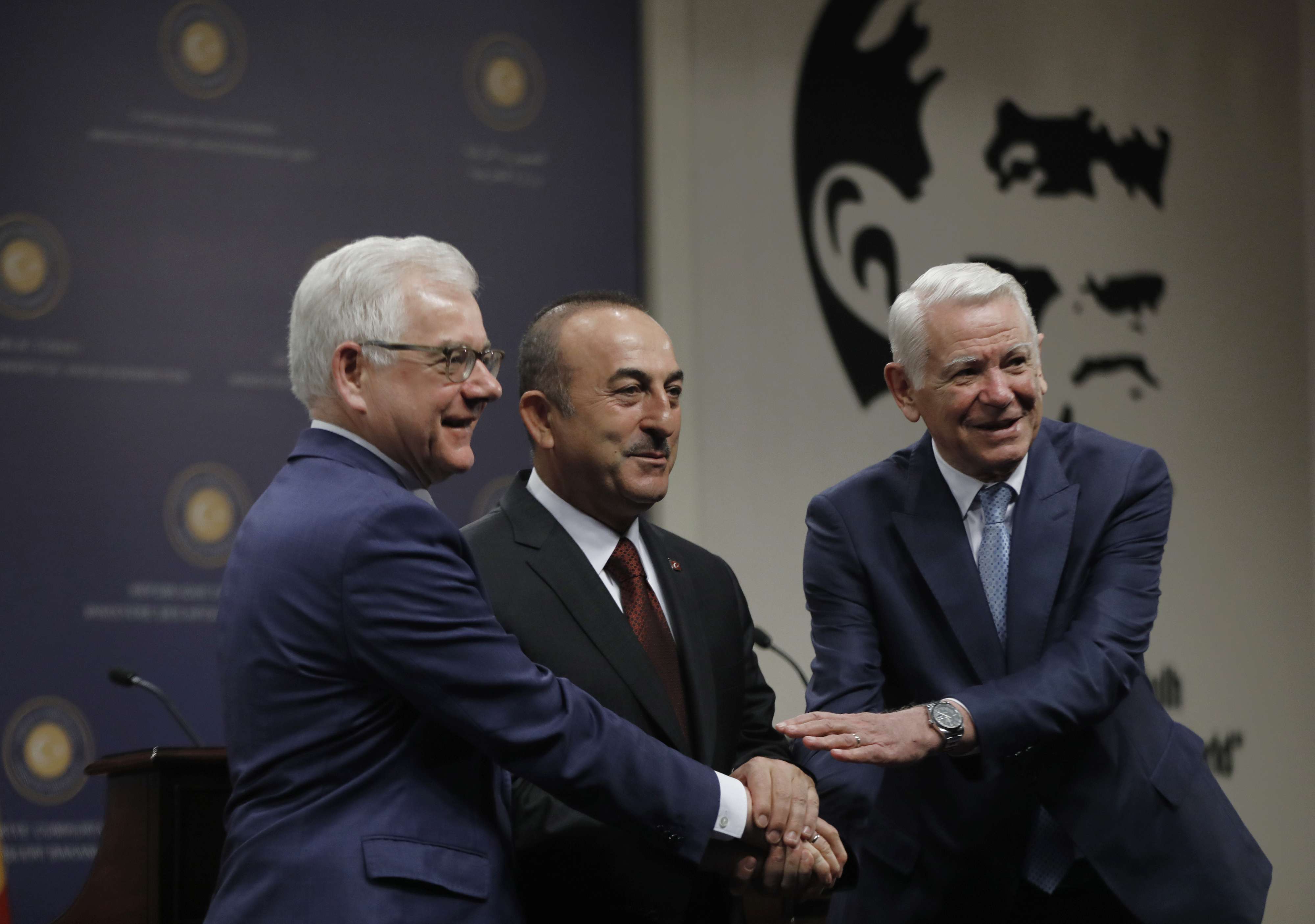 "The US threats of sanctions shows that they don't know Turkey," Vice President Fuat Oktay said