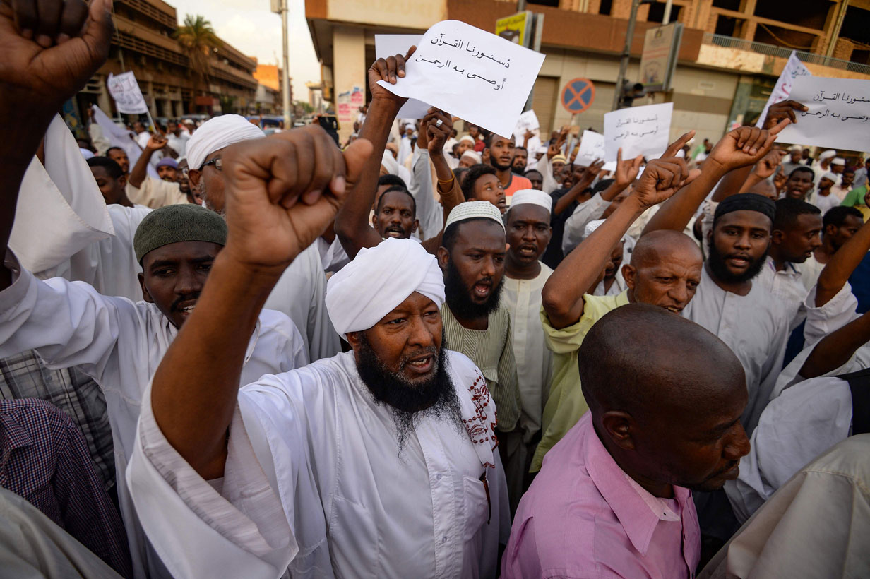 احتجاجات السودان