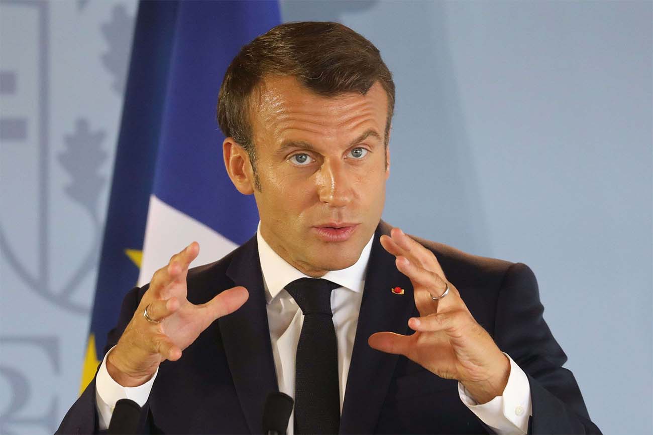 French President Emmanuel Macron 