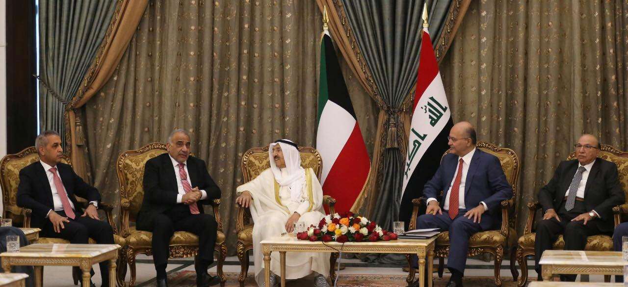 زيارة أمير الكويت للعراق