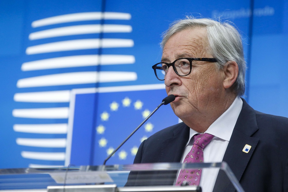 رئيس المفوضية الاوروربية المنتهية ولايته كلود يونكر