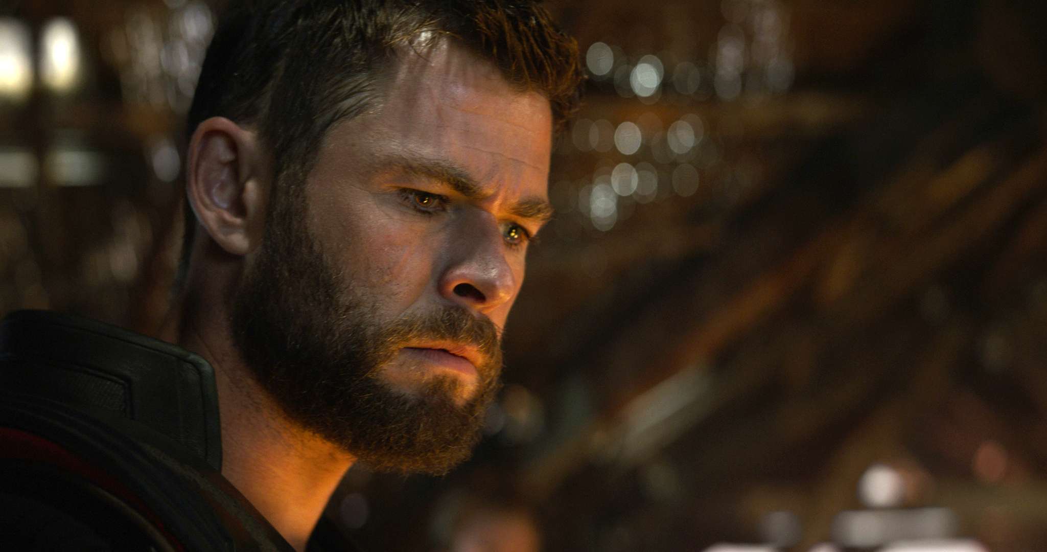الممثل كريس هيمسوورث في مشهد من فيلم أفنجرز إندغايم