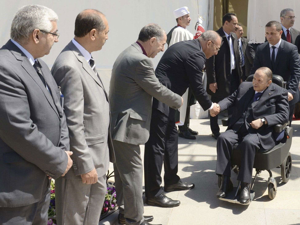 الرئيس الجزائري السابق عبدالعزيز بوتفليقة