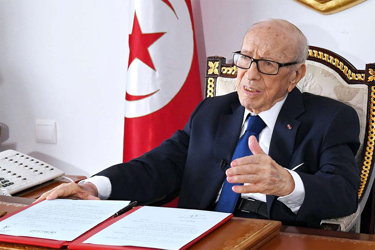 Tunisian President Beji Caid Essebsi