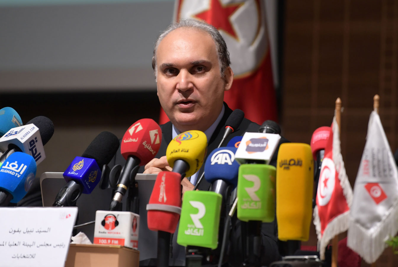 Nabil Baffoun, head of Tunisia's Independent High Authority for Elections
