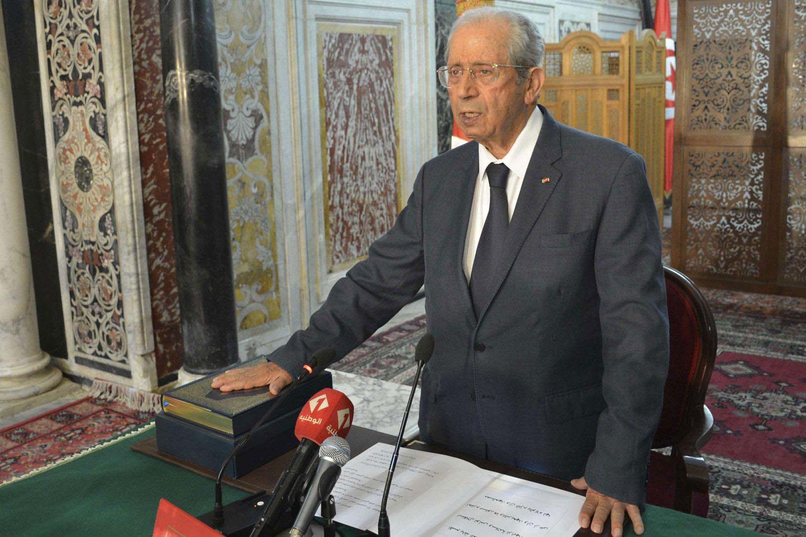 Parliament Speaker Mohamed Ennaceur 