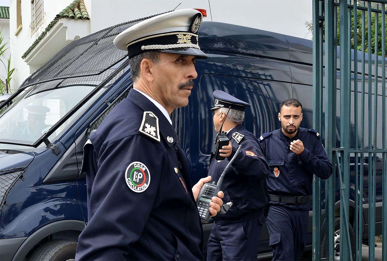 Moroccan police