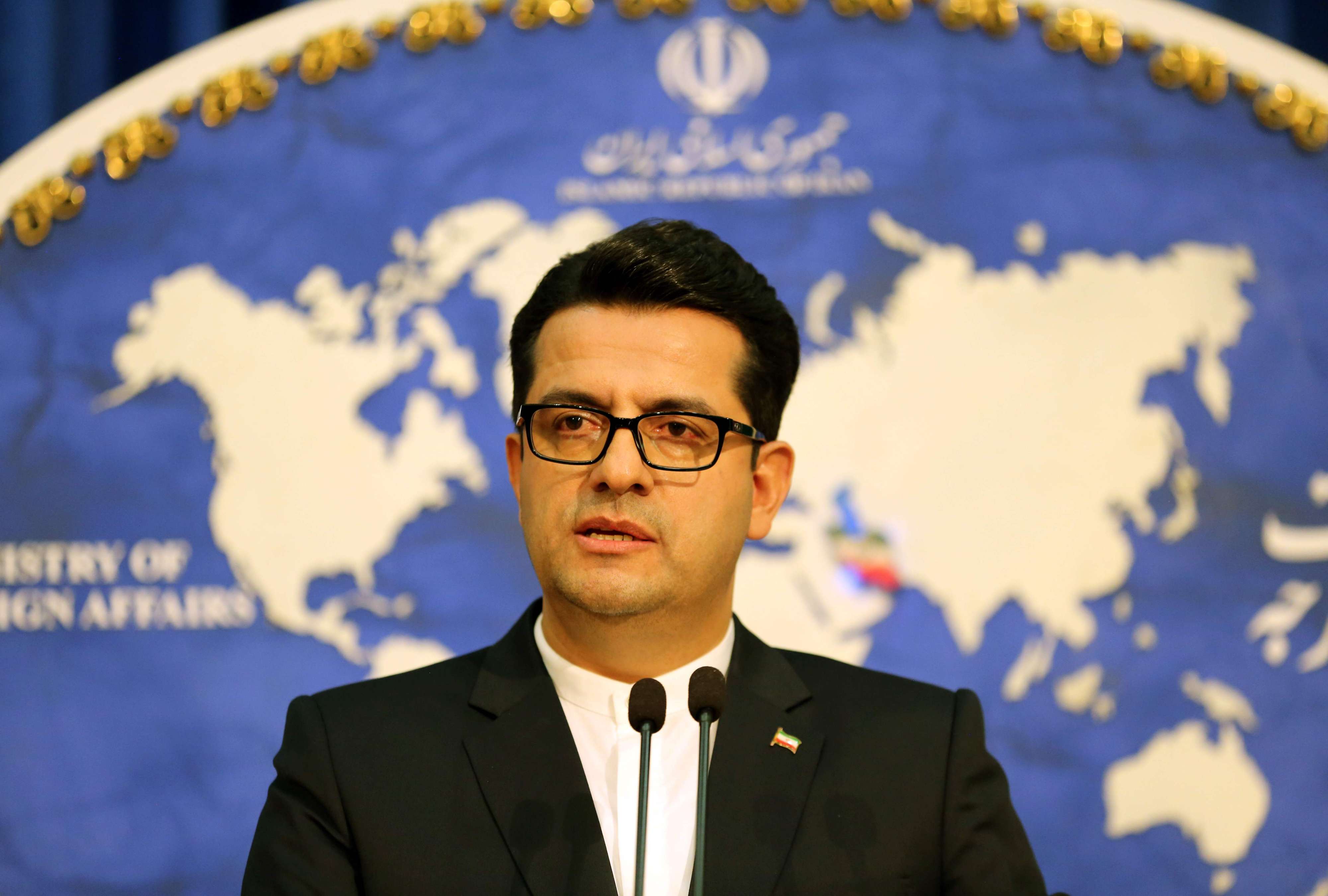 Iran's Foreign Ministry spokesman Abbas Mousavi