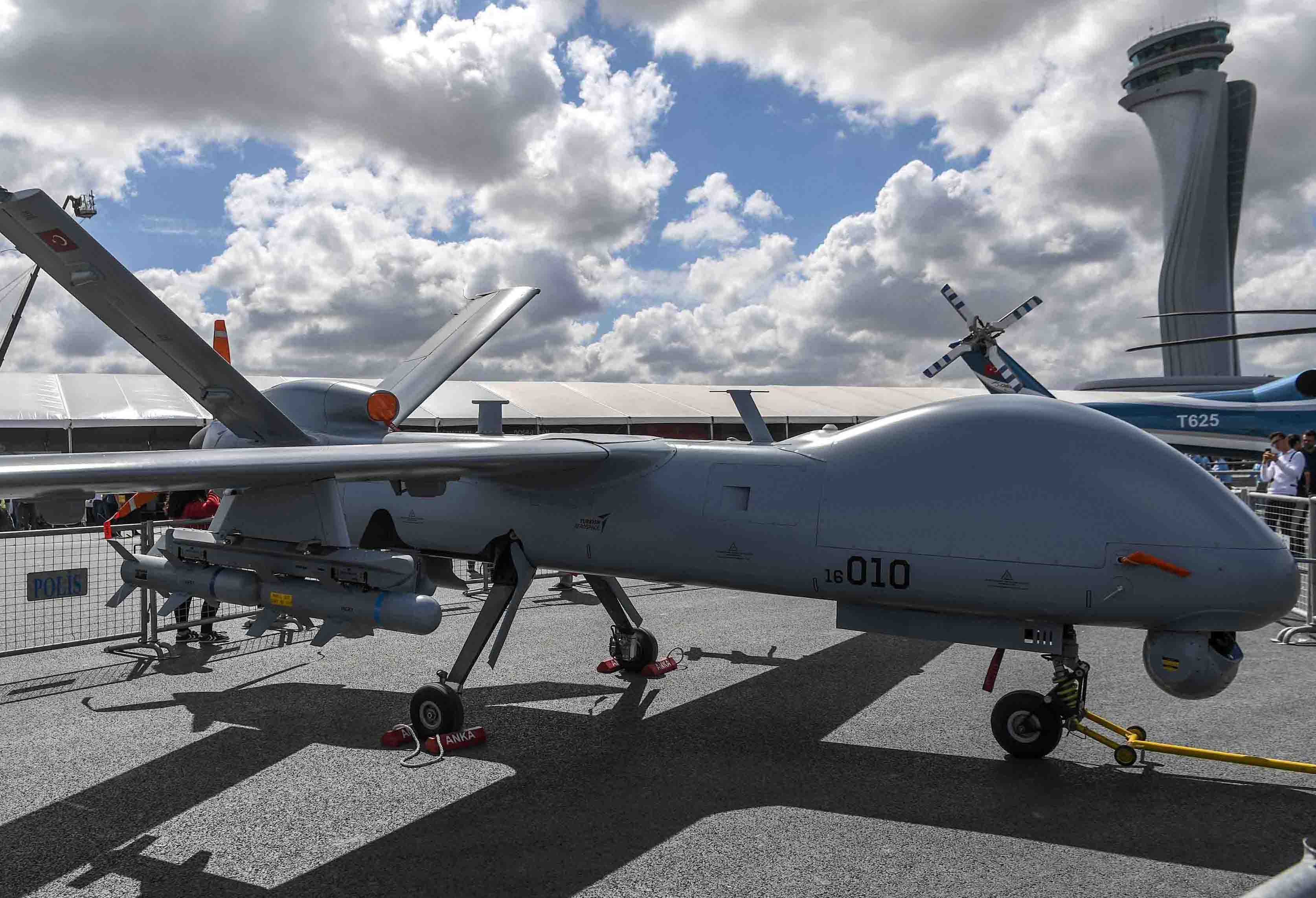 LFA forces destroyed two Turkish drones on the ground at the capital's Mitiga airport on June 8