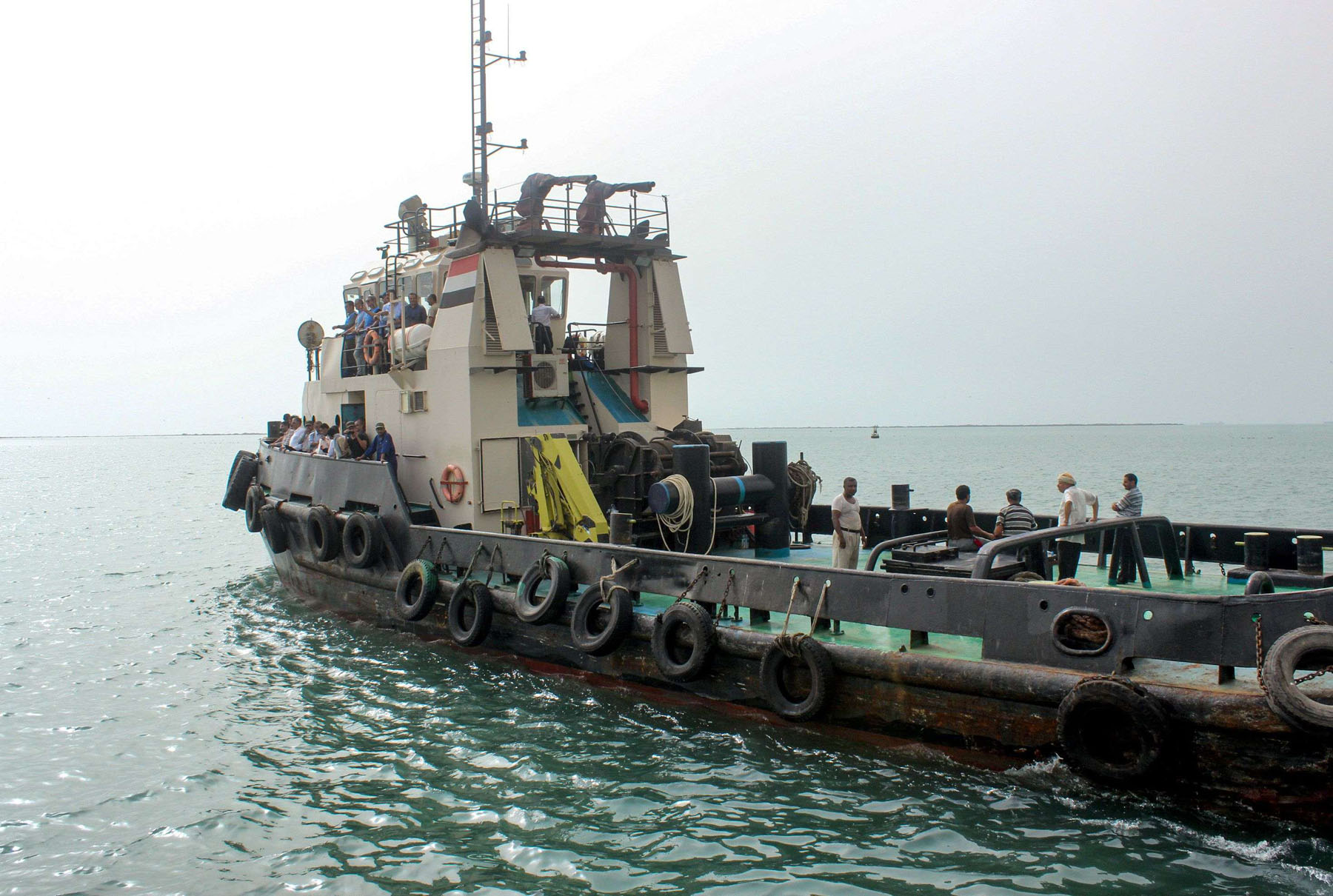 الاجتماعات تعود على متن سفينة في البحر الأحمر