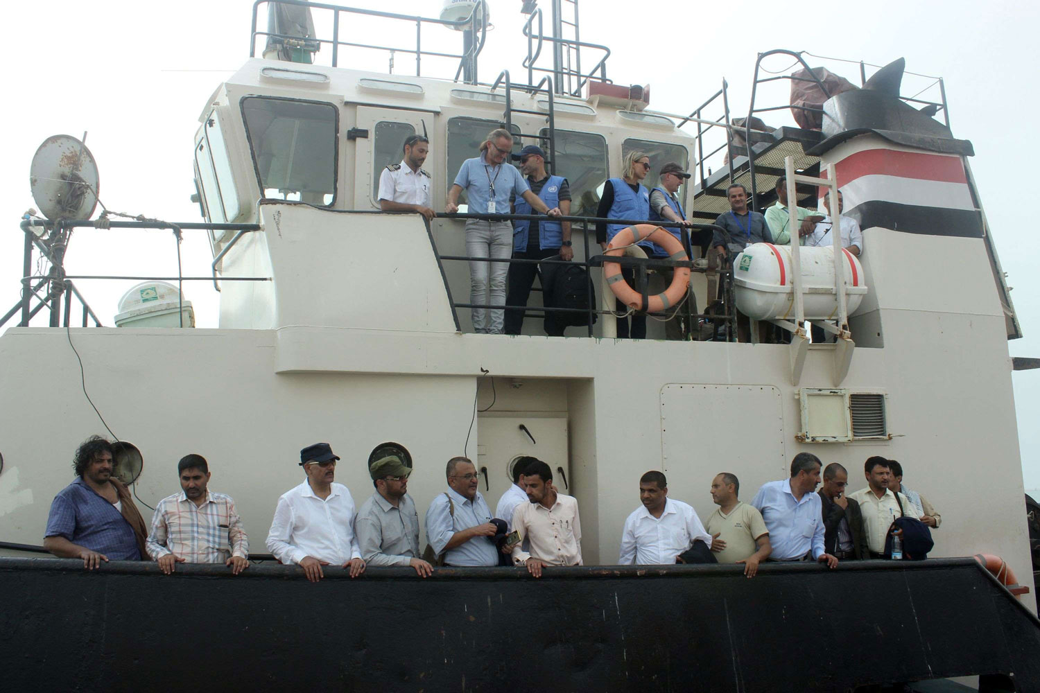 اللجنة المشتركة المكلّفة بتطبيق اتفاق السويد تعقد اجتماعا في البحر هو الأول منذ فبراير