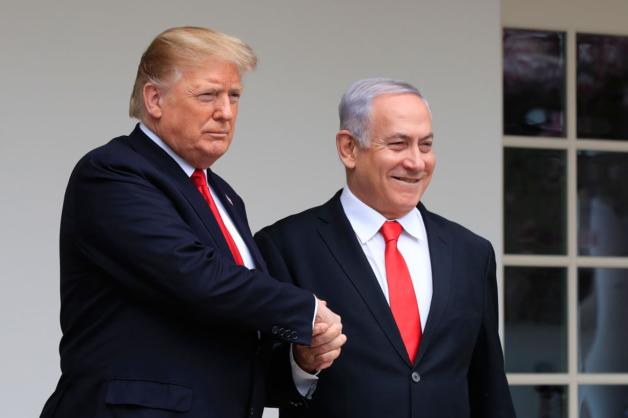 The Israeli government has particularly close ties with the Trump administration