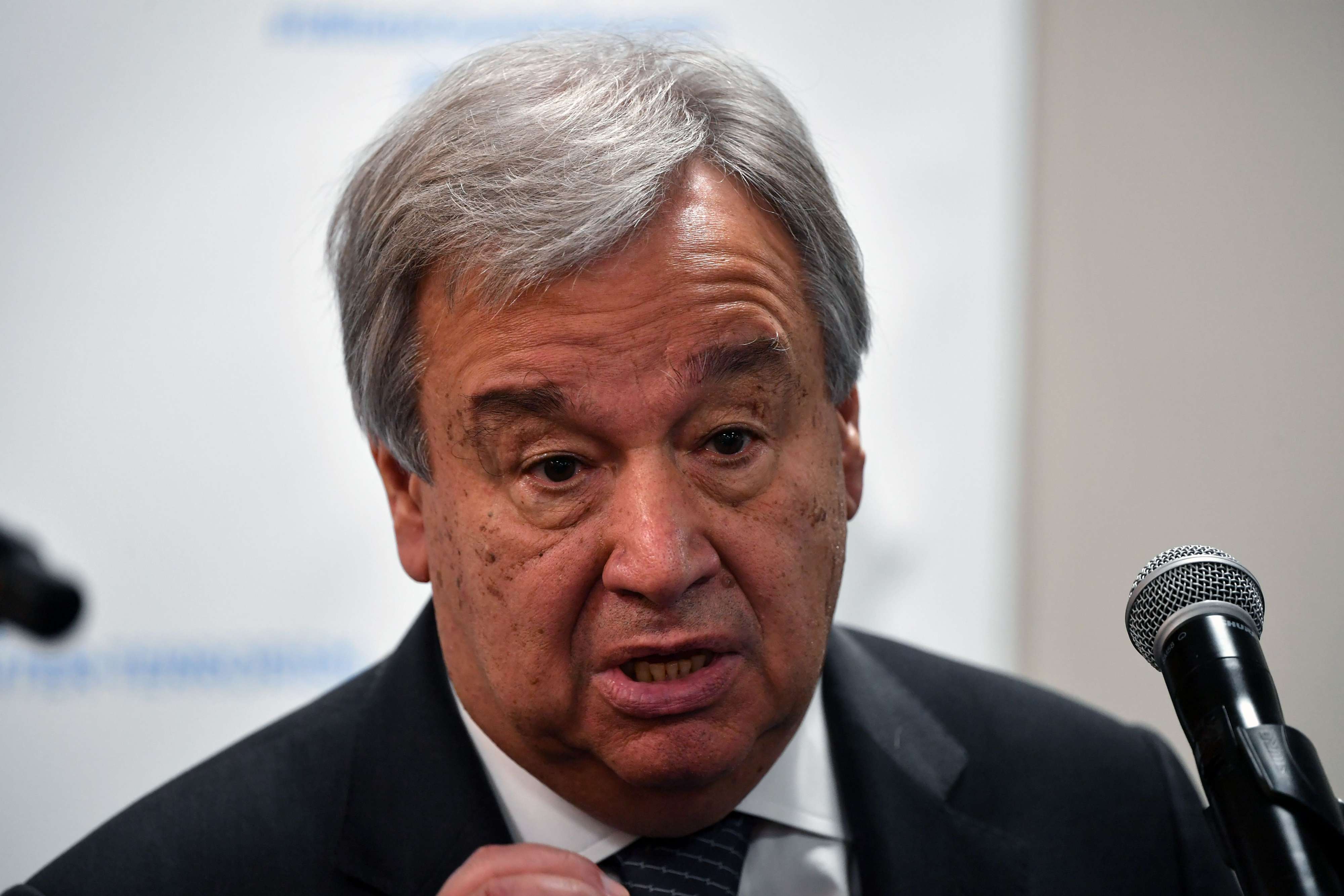 UN Secretary-General Antonio Guterres 
