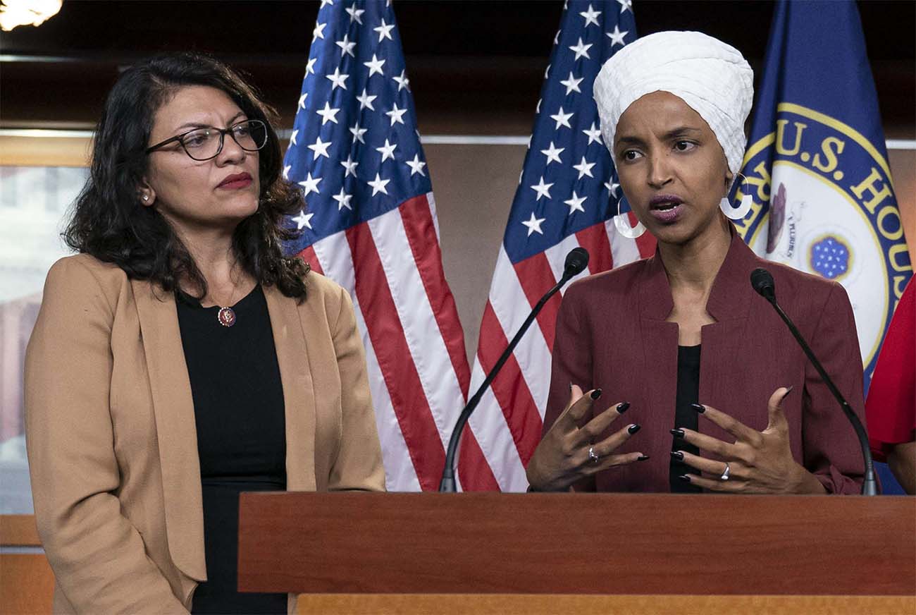 Rashida Tlaib and Ilhan Omar