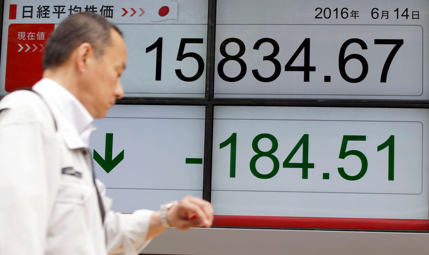 مؤشر نيكي باليابان ينخفض لأقل مستوى في أسبوع