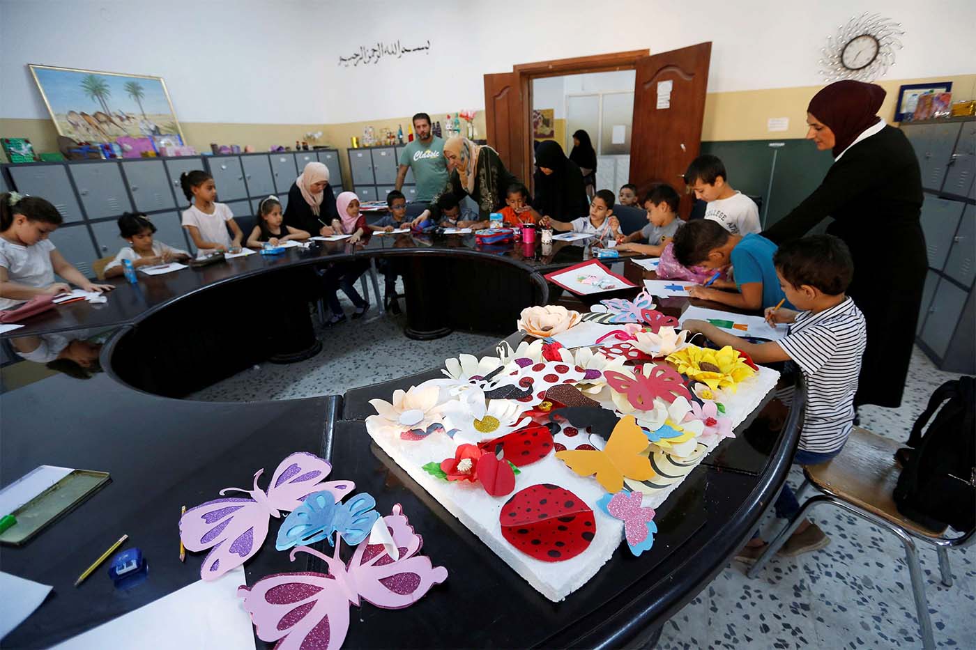 Around 1,000 Libyan children now attend clubs run by the UN