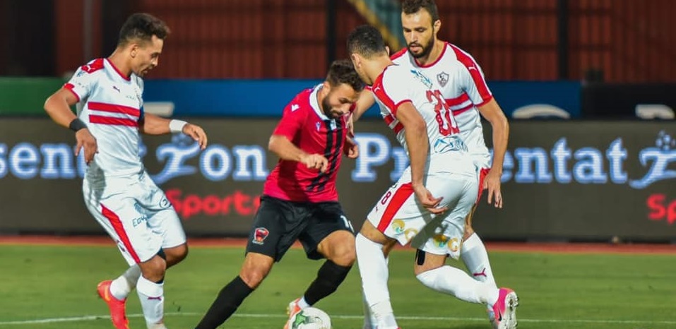 مباراة اف سي مصر والزمالك (الصورة من صفحة اف سي مصر على فيسبوك)