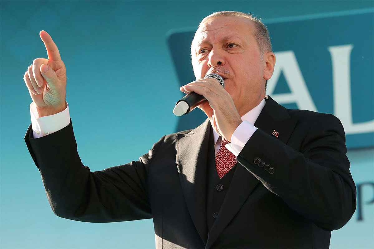 Turkish President Recep Tayyip Erdogan 