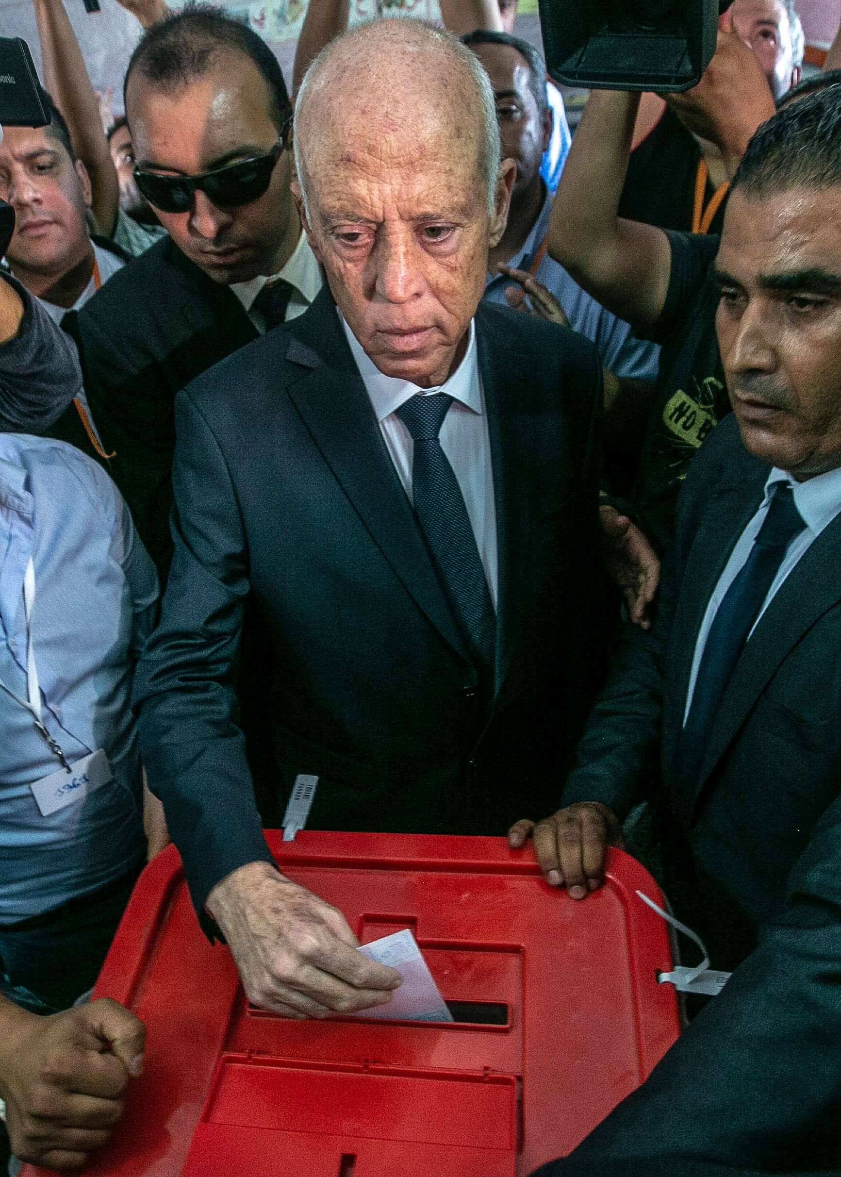 المرشح الرئاسي قيس سعيد