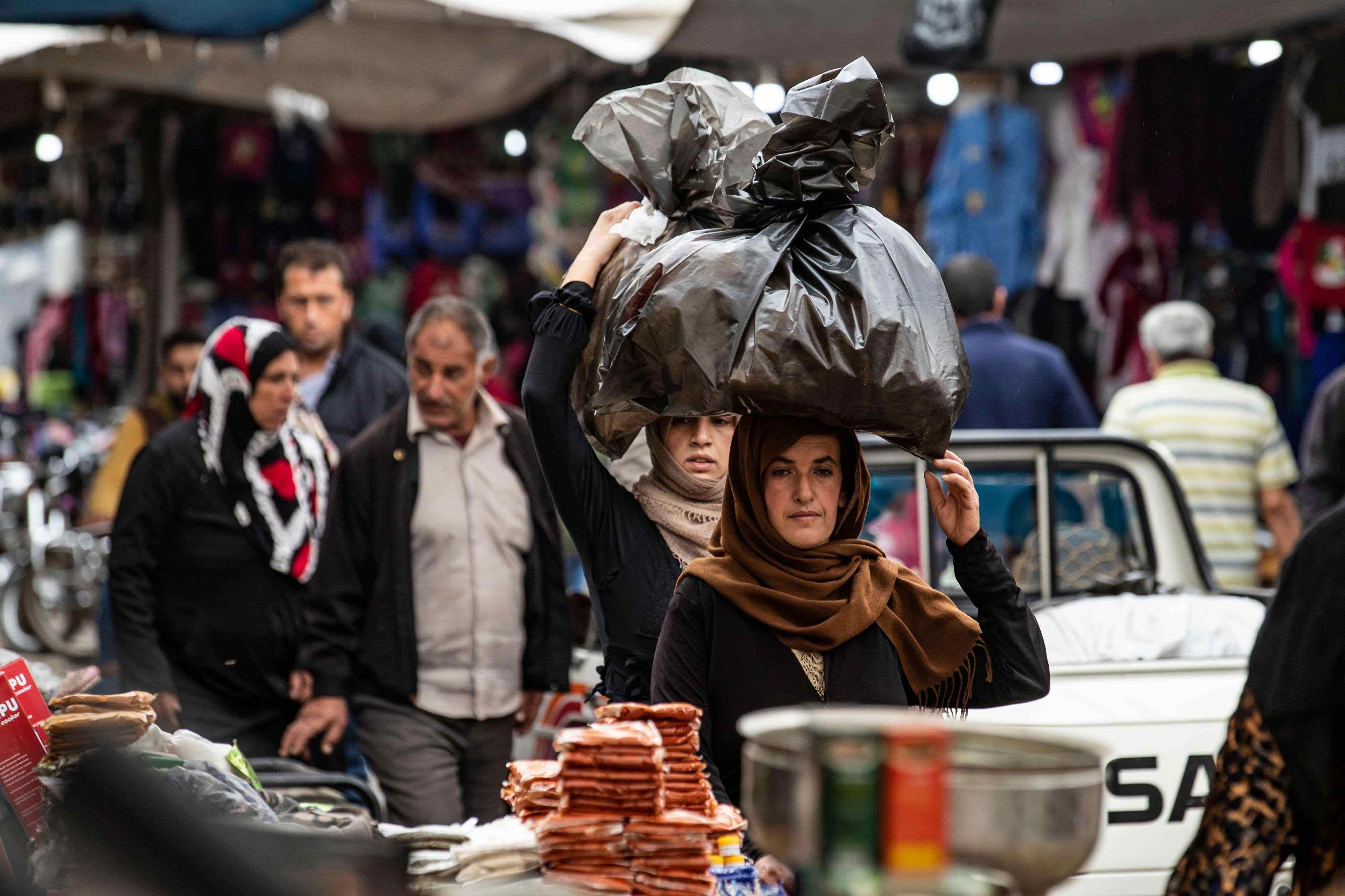 Life in Kurdish-held parts of northeastern Syria, home to more than two million people, has changed dramatically in recent weeks