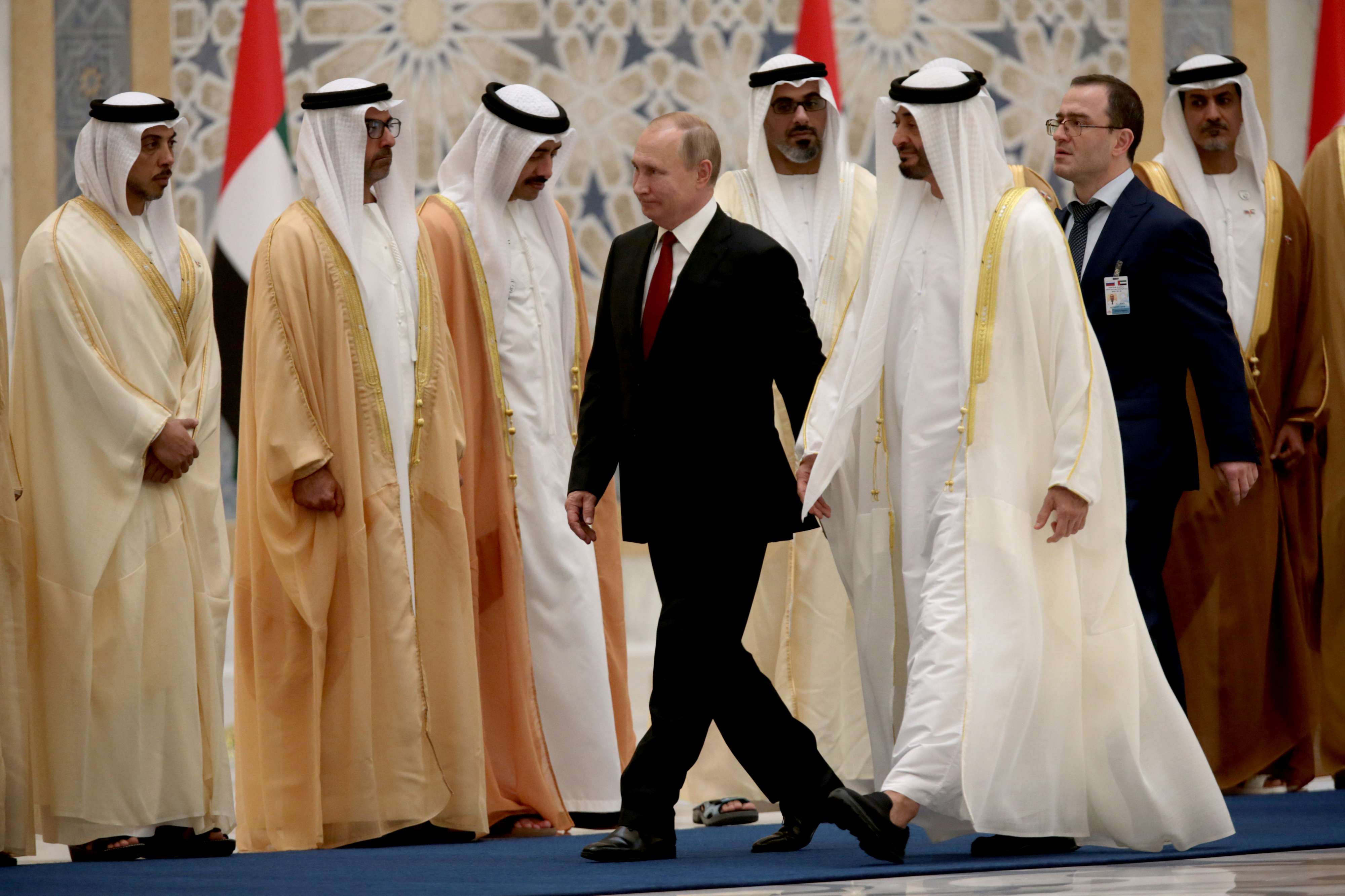 زيارة بوتين للإمارات