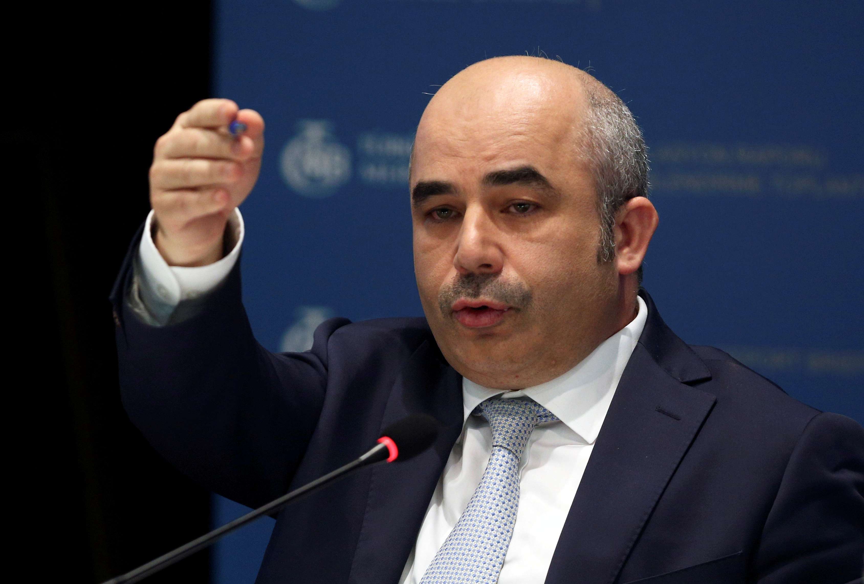 Turkey's central bank governor Murat Uysal