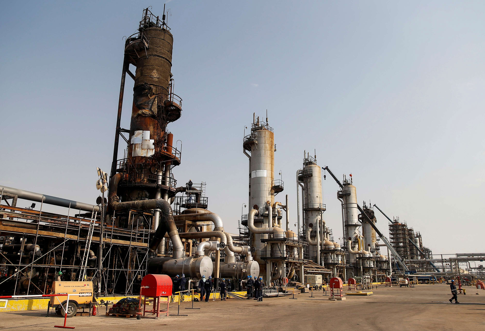 اعتداء 14 سبتمبر على منشأتين لأرامكو يحمل بصمات إيرانية