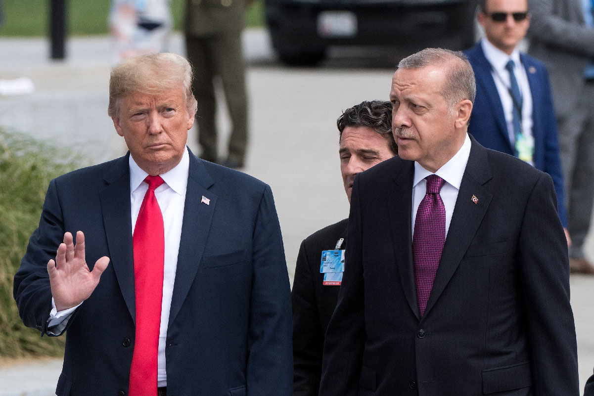 Since becoming the US president, Trump has openly complimented Erdogan