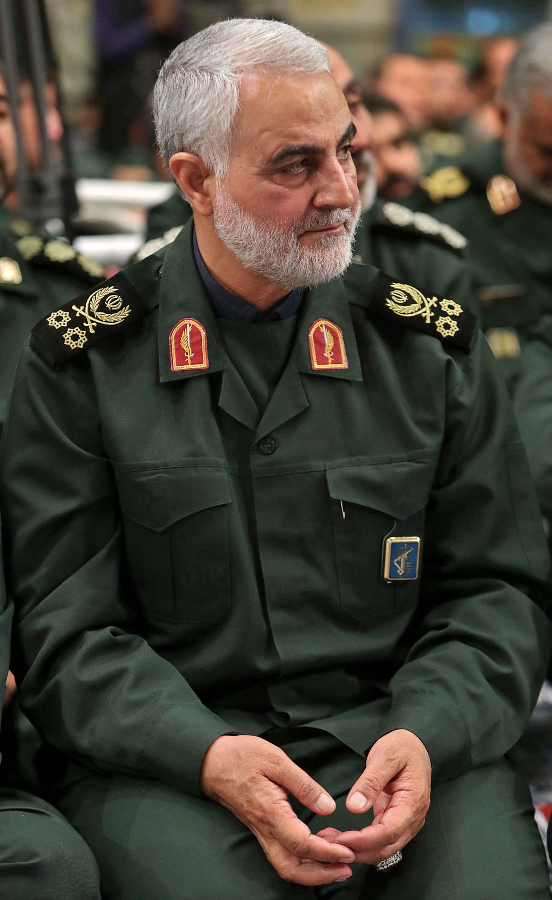 سليماني زار العراق عدة مرات بحثا عن سبل لاخماد الحراك الشعبي